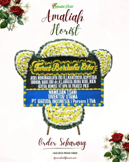 Papan Bunga Duka Ngembat