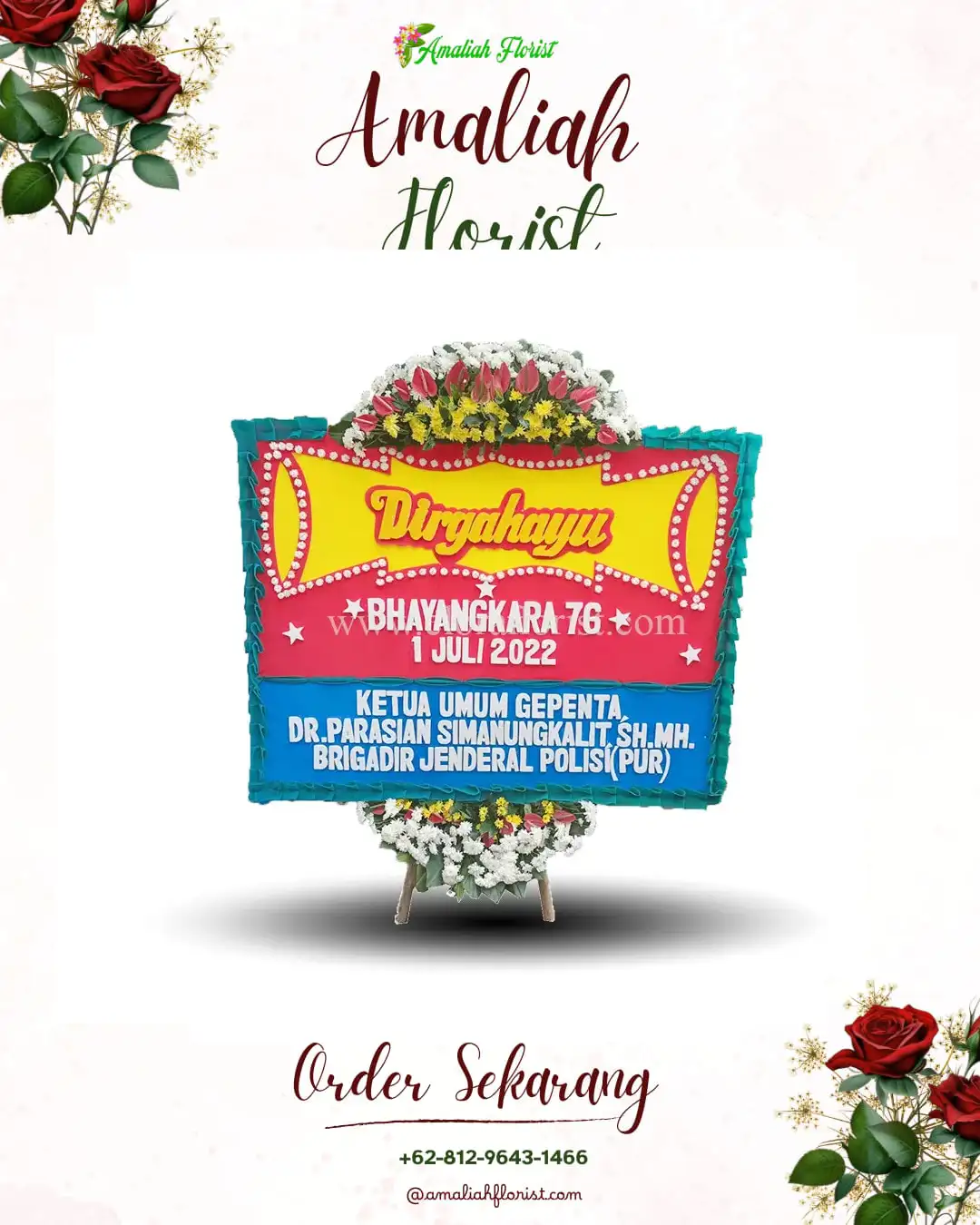 Papan Bunga HUT Ulang Tahun Ngembat